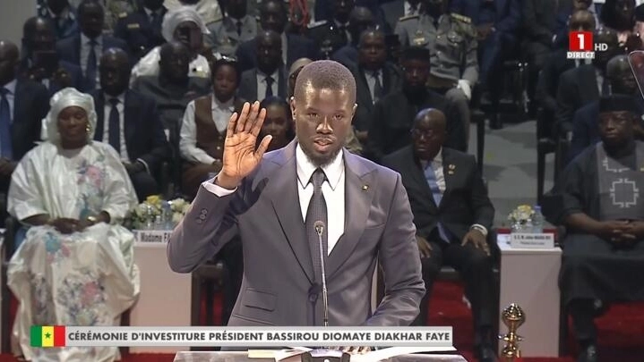Bassirou Diomaye Faye Investi Cinquième Président du Sénégal