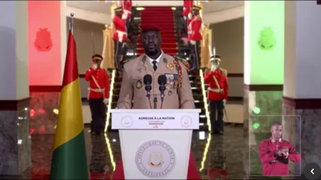 Colonel Mamadi Doumbouya réitère son engagement à transmettre le pouvoir aux civils dès début 2025